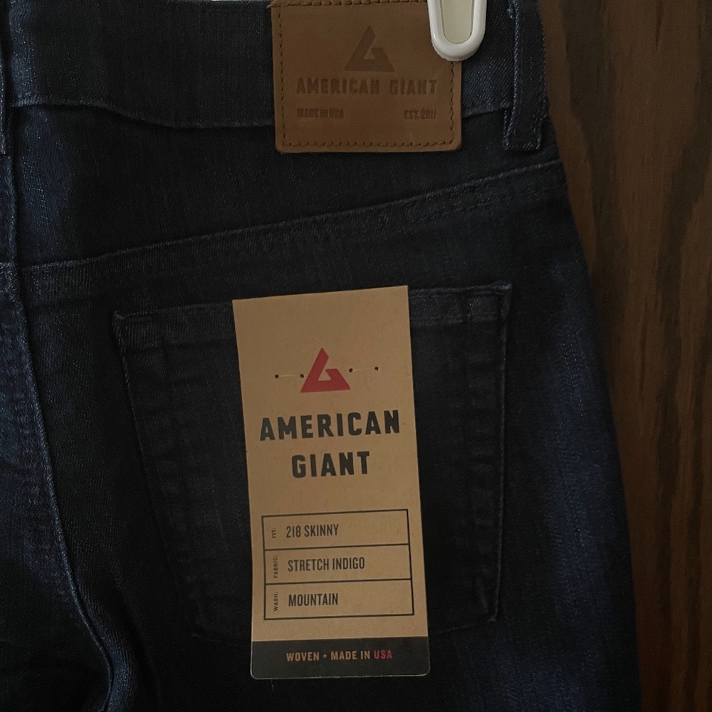 COPY - American Giant Sedona Skinny Jeans, Mountain Wash